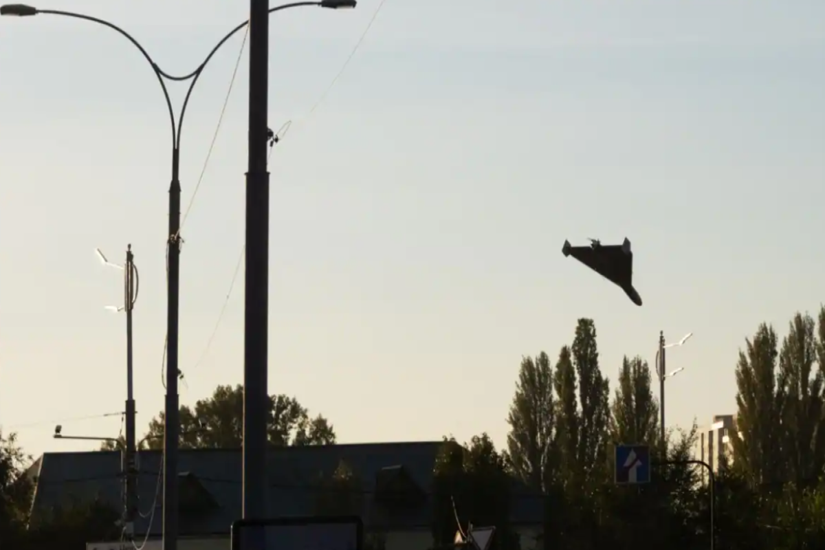 Drones intercepted on approach to military warehouses near Moscow, Russia says