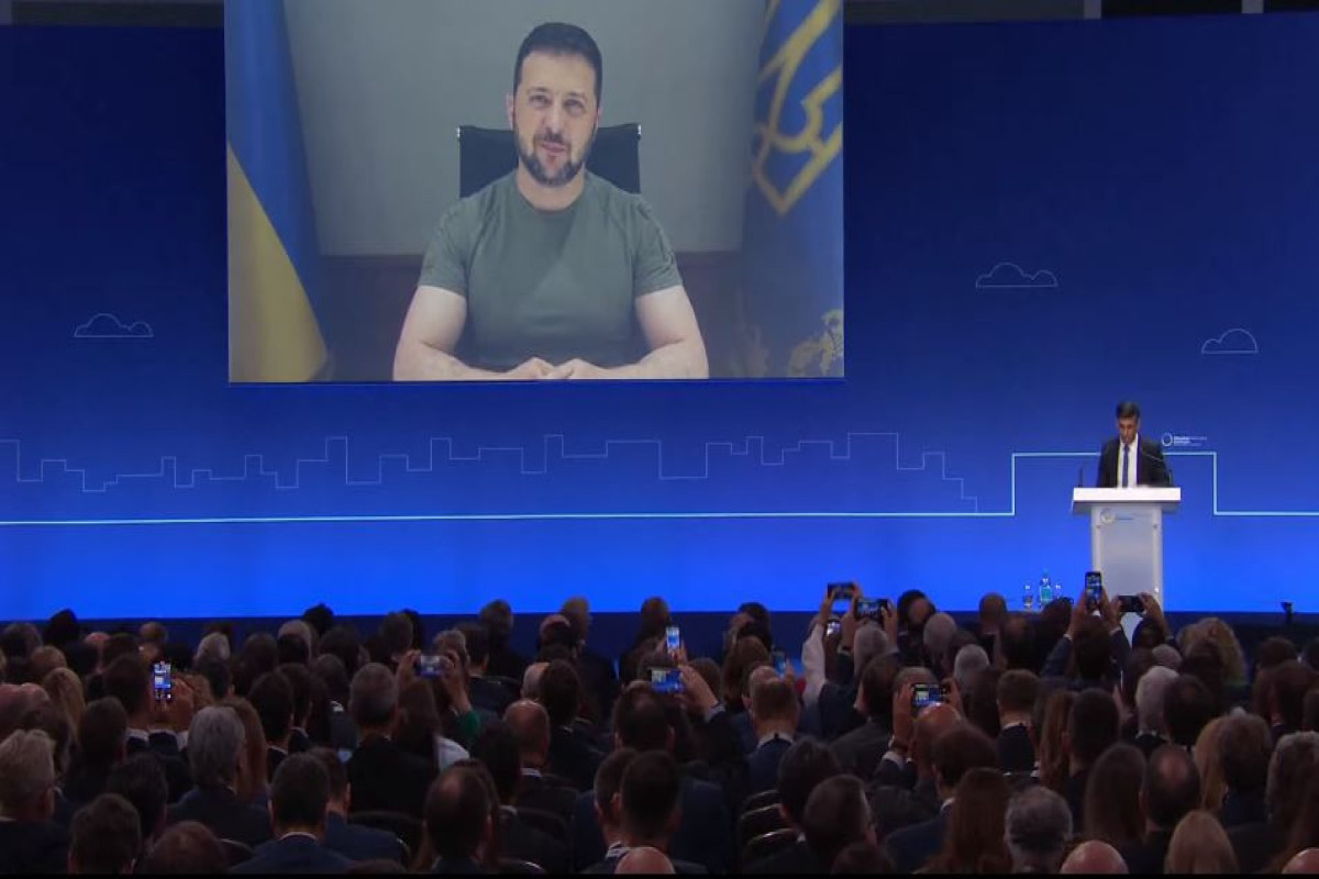 Ukrainian President Volodymyr Zelensky