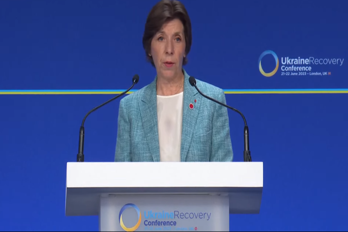Catherine Colonna, Minister of Foreign Affairs of France