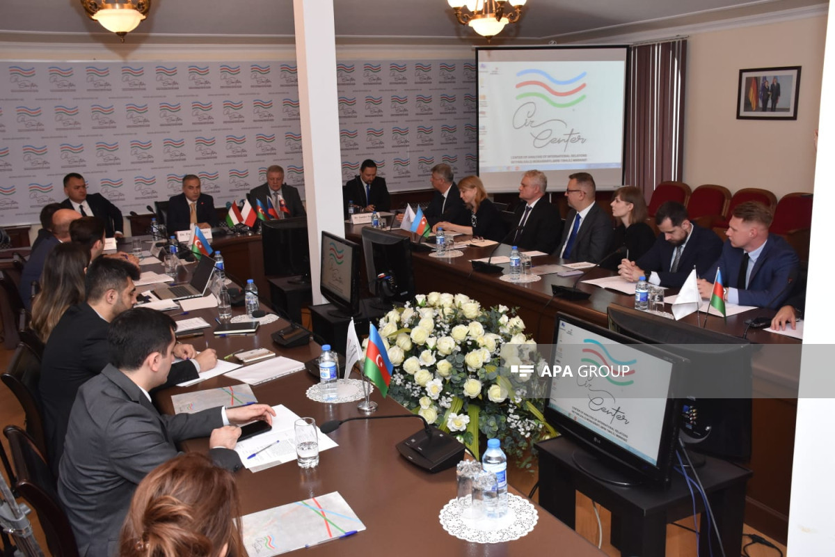 Int'l seminar entitled "Visegrad Group countries and Azerbaijan" held-PHOTO 