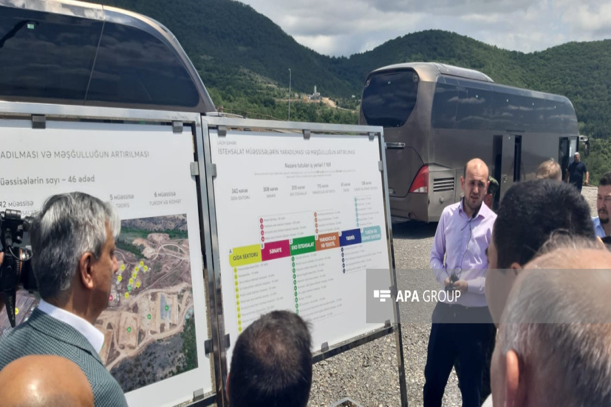 Foreign diplomats visited Agro-Industrial Park in Azerbaijan's Lachin-PHOTO 