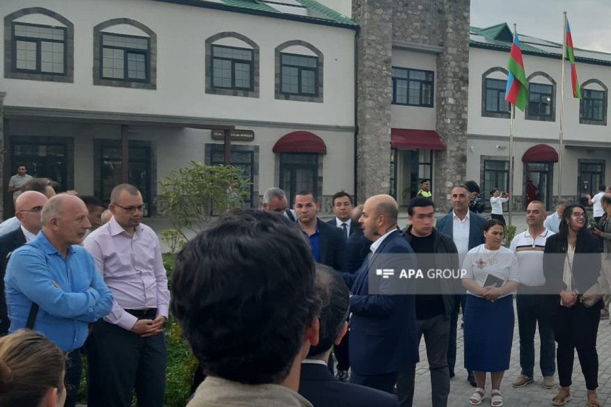 Foreign diplomats visited Azerbaijan's Agali village-PHOTO 