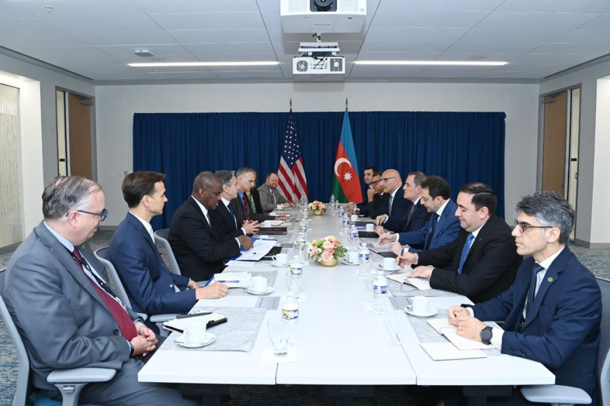 Azerbaijan's MFA releases information about the meeting between FM Bayramov and US Secretary Blinken