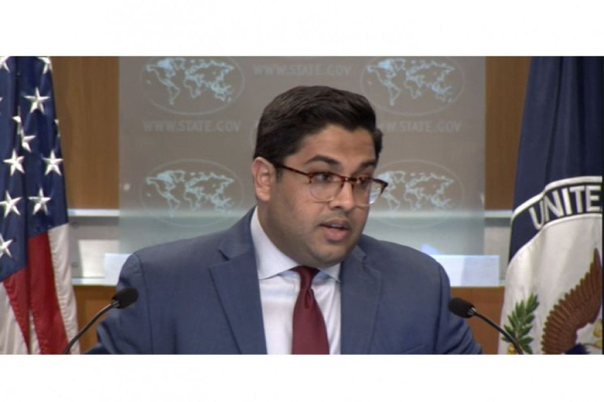 Vedant Patel, Principal Deputy Spokesperson of the US State Department