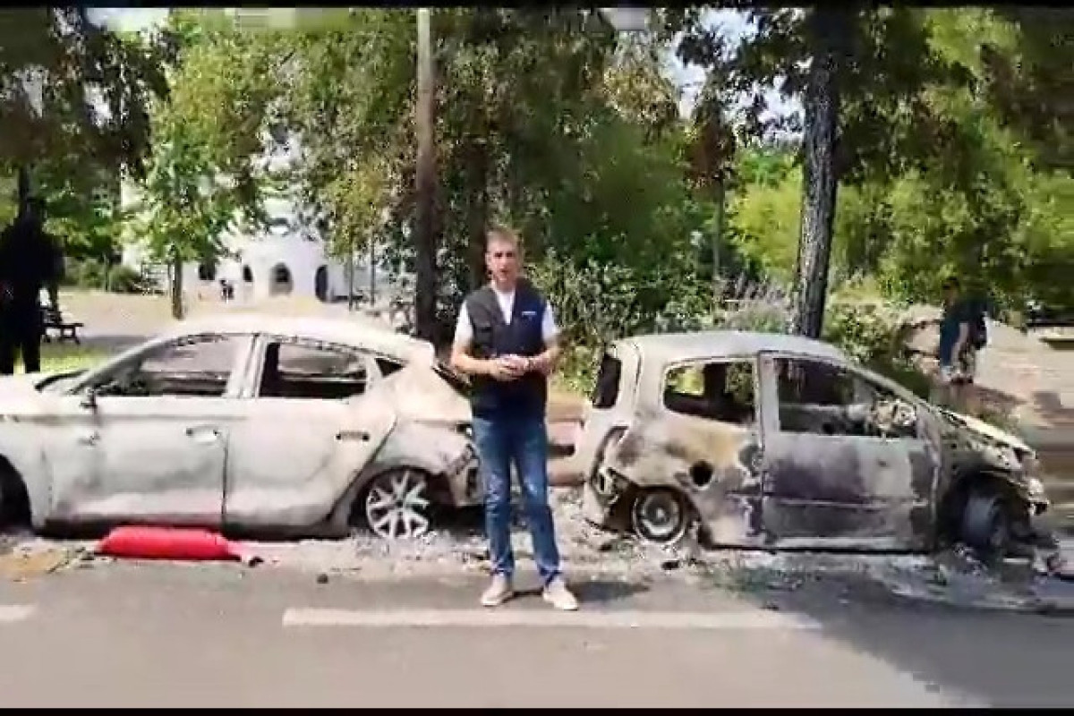 AzTV's employees were attacked in France -VIDEO 