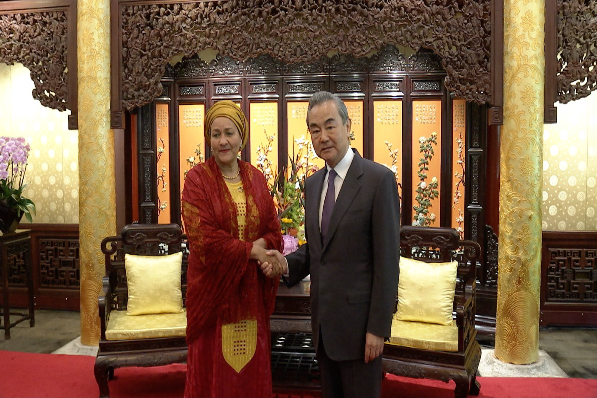 Senior Chinese diplomat meets UN Deputy Secretary-General