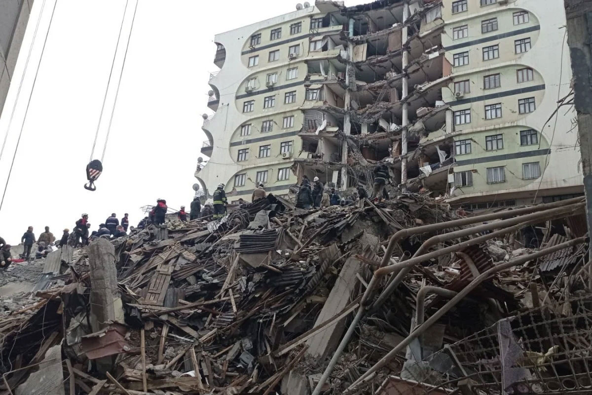 Turkish President: Earthquake directly affected 14 bln people