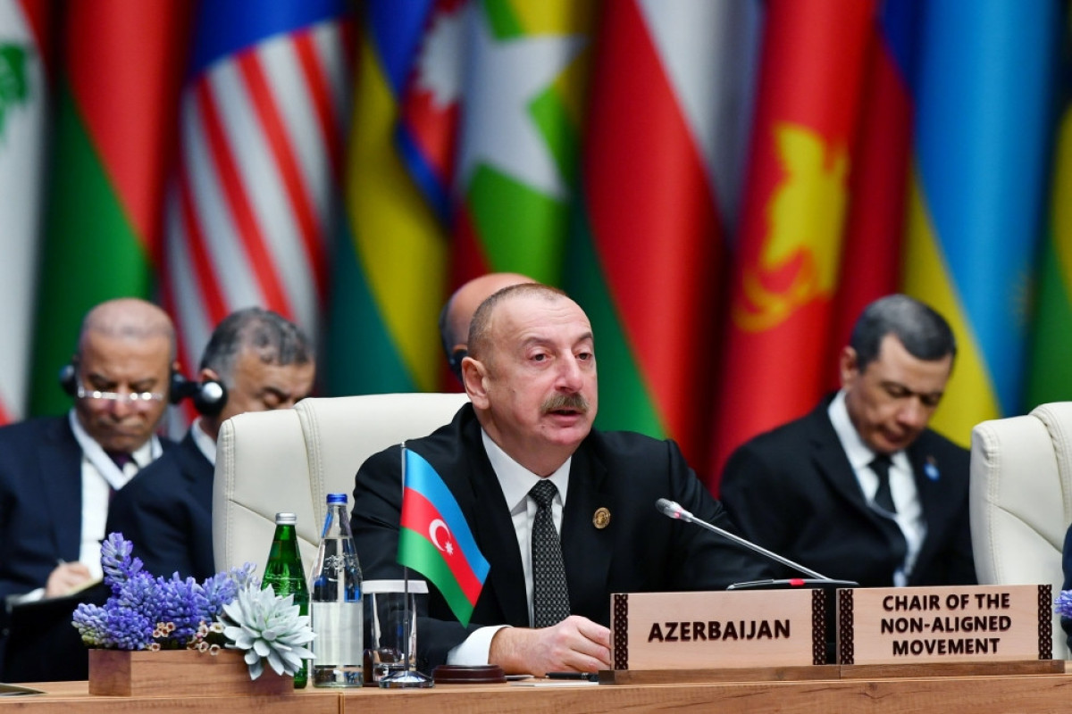 Azerbaijani President: Unfortunately, nowadays, we observe a rising tendency towards neo-colonialism