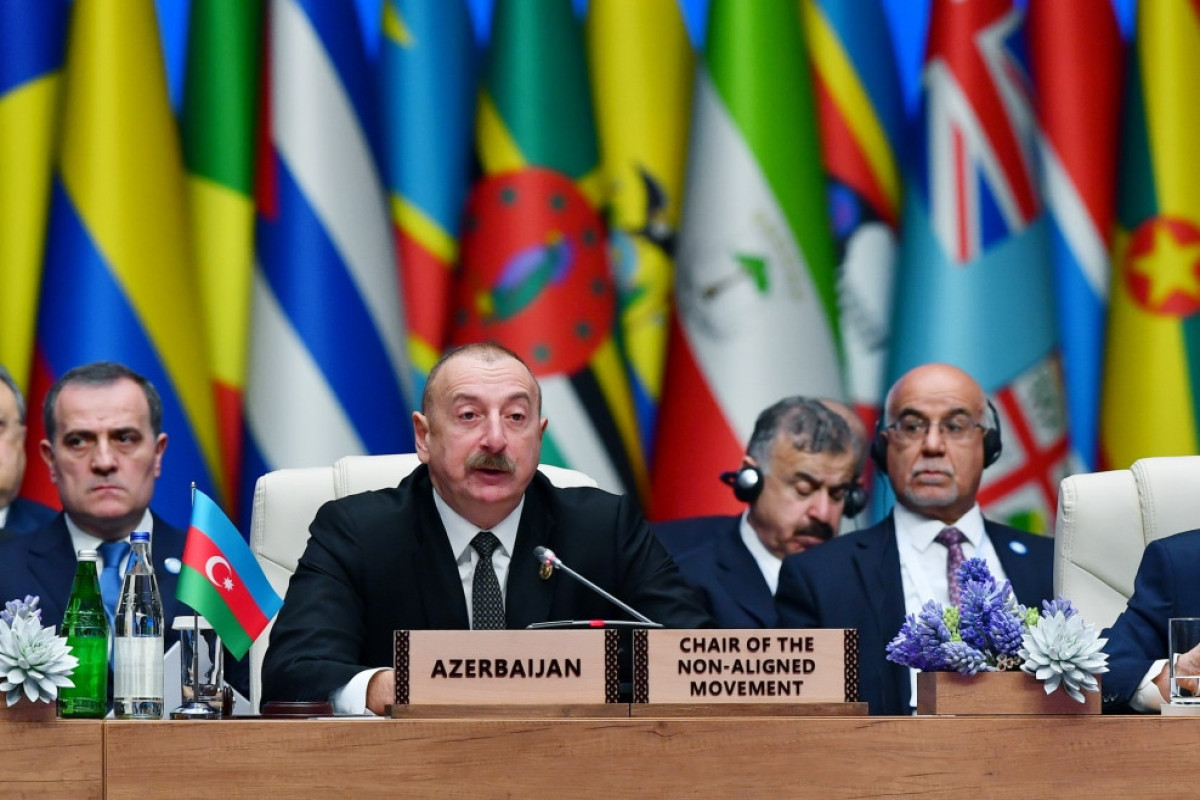 President: Azerbaijan will continue to provide assistance to NAM countries in need