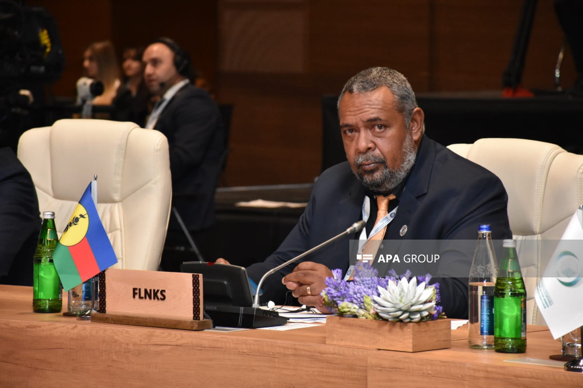 Mikael Forrest, New Caledonia's Permanent Commissioner for Foreign Affairs