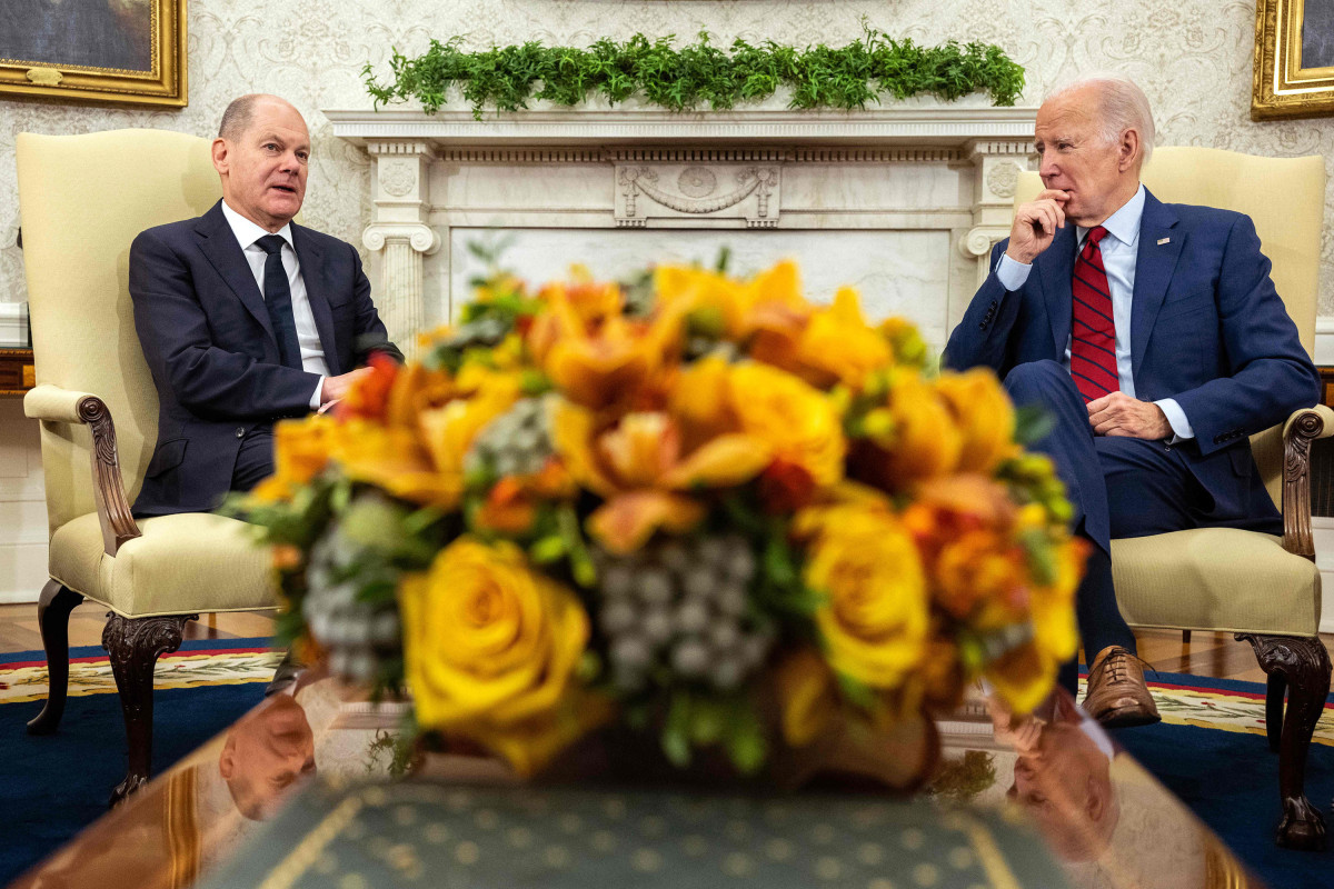 Biden say US and Germany worked in lockstep to support Ukraine