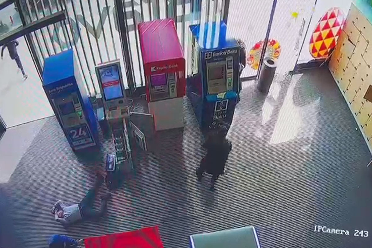 Video footage of shooting at hypermarket in Azerbaijan aired-VIDEO -PHOTO 