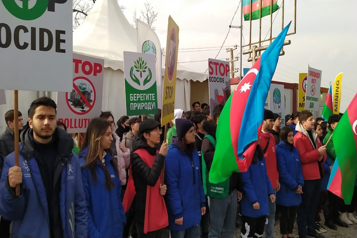 Revival observed in protest on Azerbaijan's Lachin-Khankandi road: eco-activists appeal world community-PHOTO 