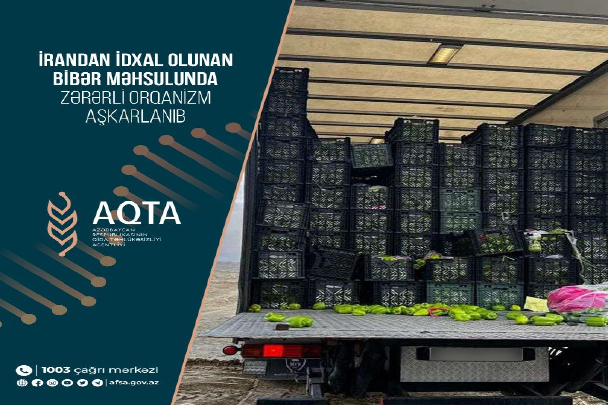 Azerbaijan detected virus in more than 13 tons of pepper imported from Iran