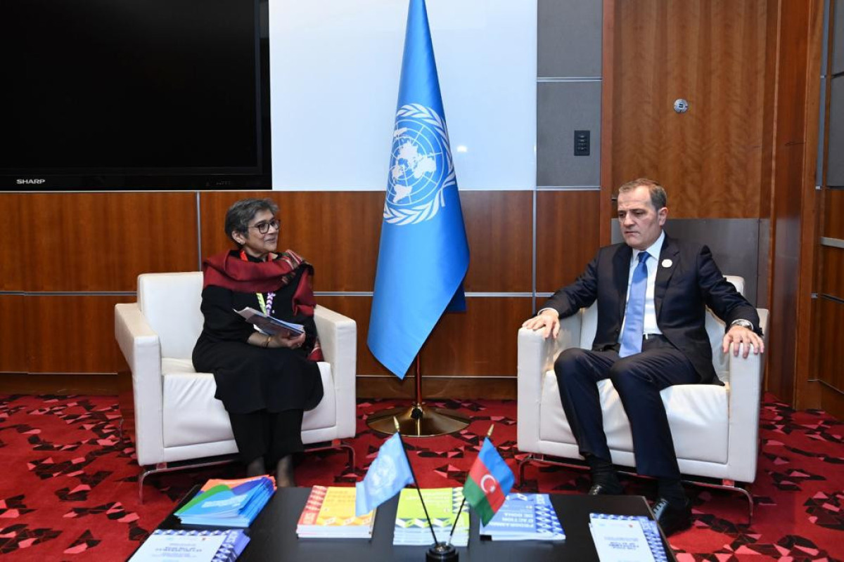 Azerbaijani FM meets with UN Deputy Secretary General