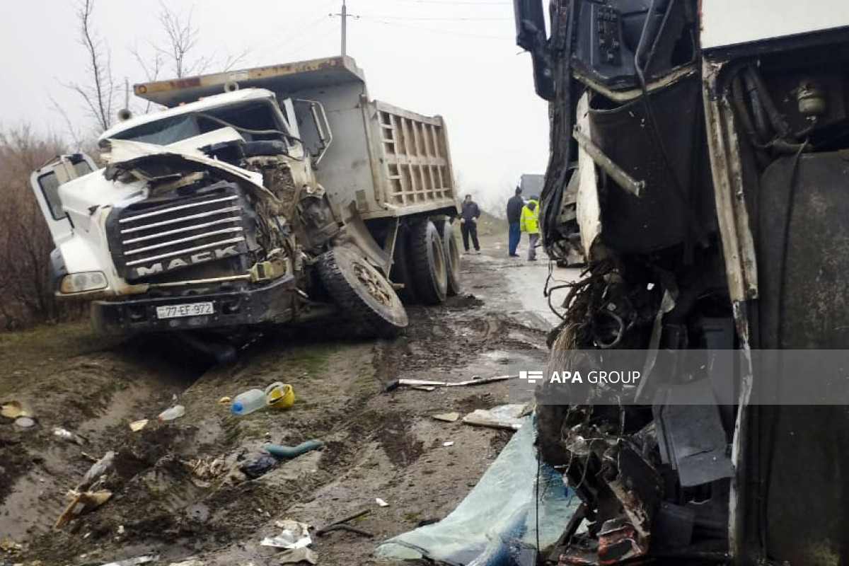 Bus carrying Mingachevir football team crashed in Azerbaijan, 2 people injured -PHOTO 