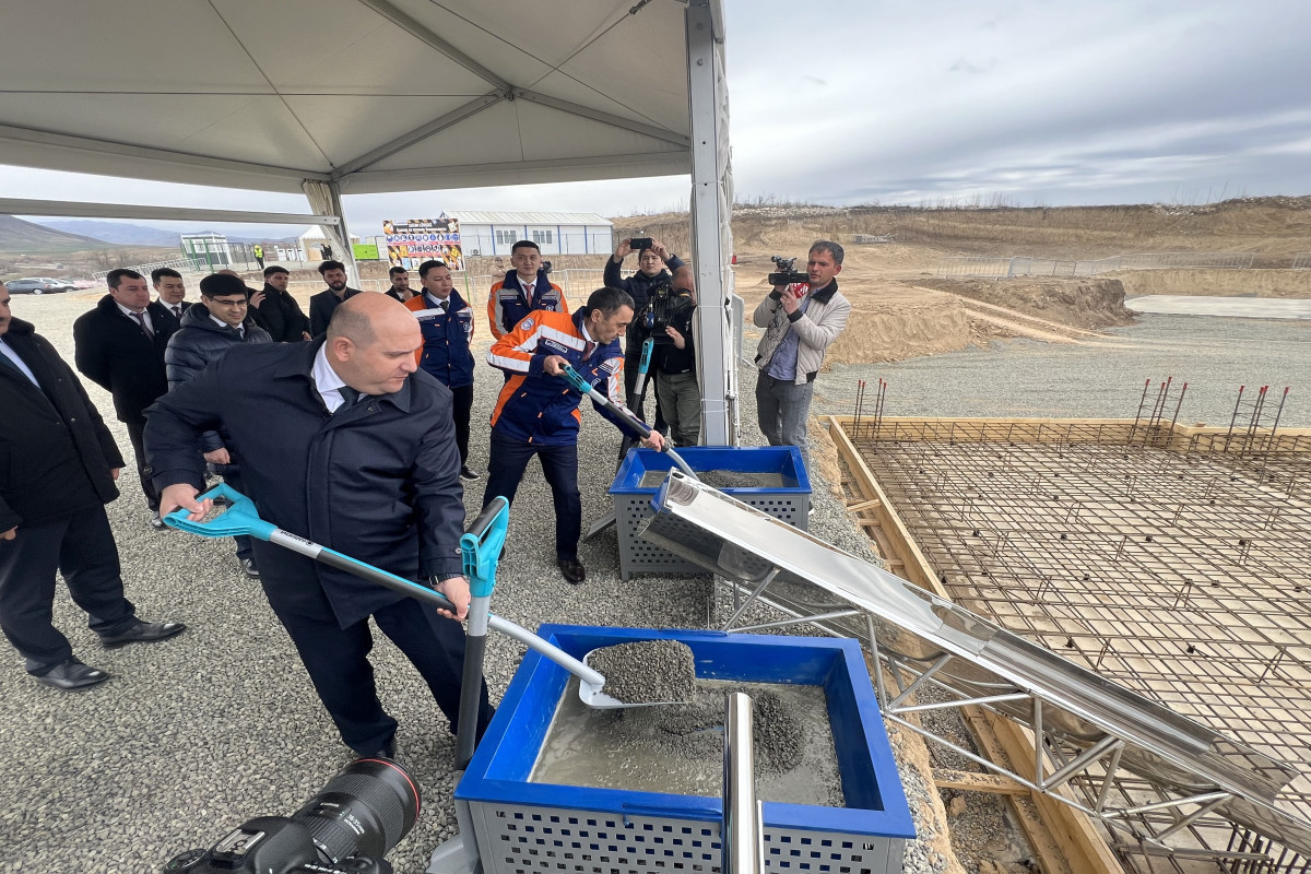 Foundation of art school to be built by Kazakhstan was laid in Azerbaijan's Fuzuli-PHOTO 