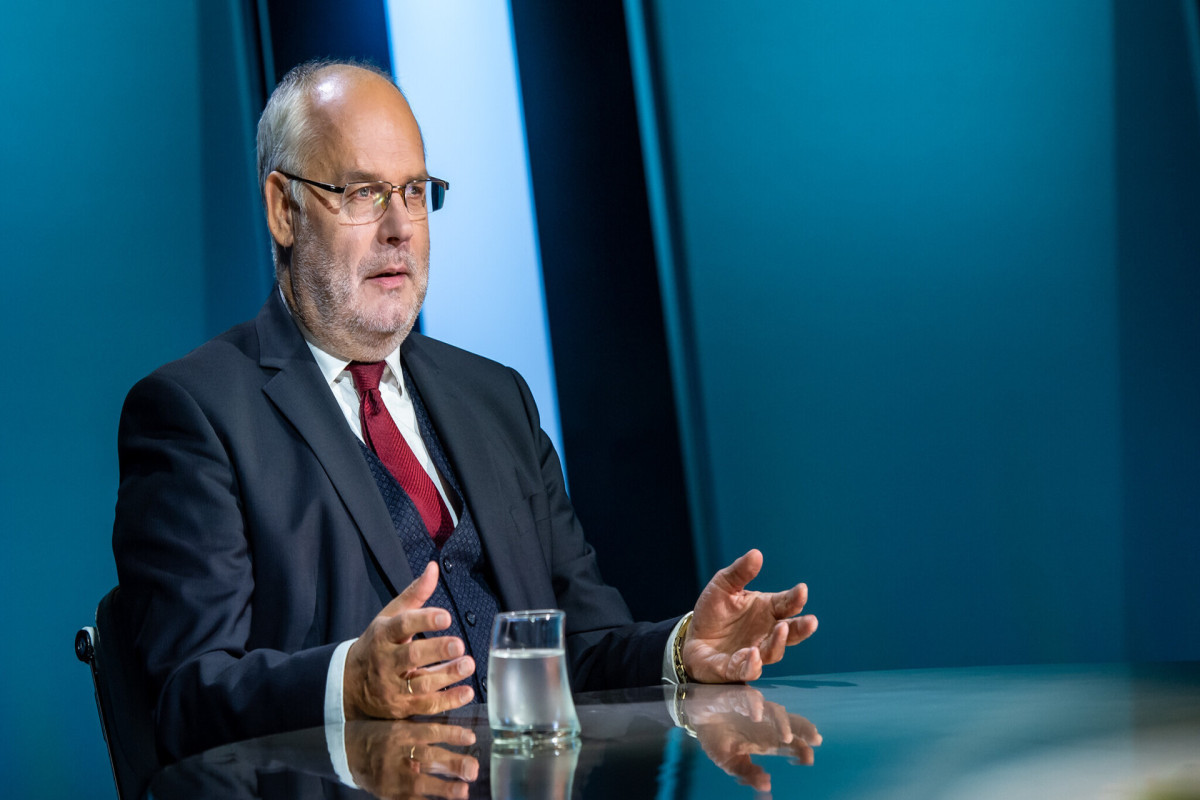 Estonian President Alar Karis
