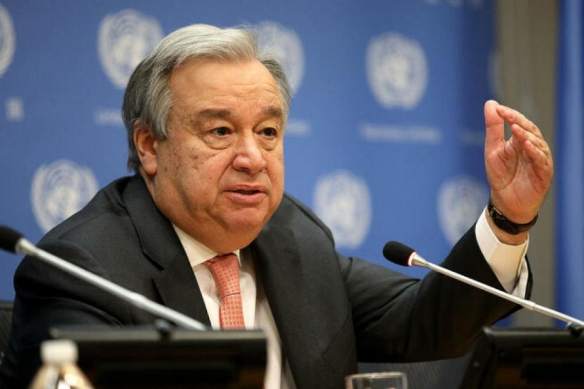 UN chief Antonio Guterres
