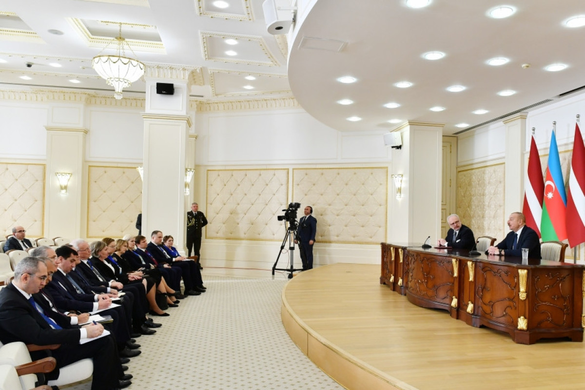 President: Latvia plays important role in EU-Azerbaijan cooperation, which develops very successfully