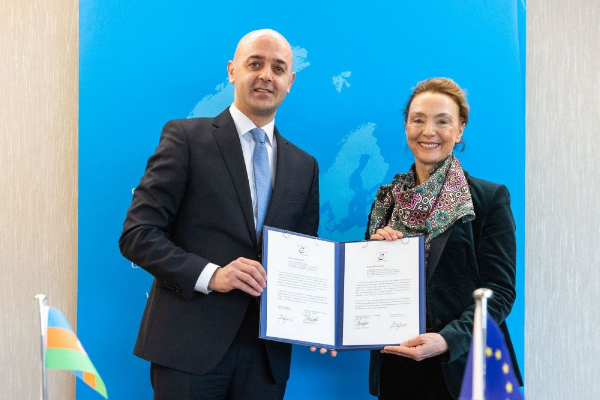 Azerbaijan signs the 13th Protocol of the European Convention on Human Rights-PHOTO 