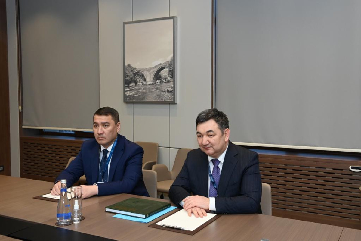 Azerbaijani FM met with Kazakh Minister of Information and Social Development