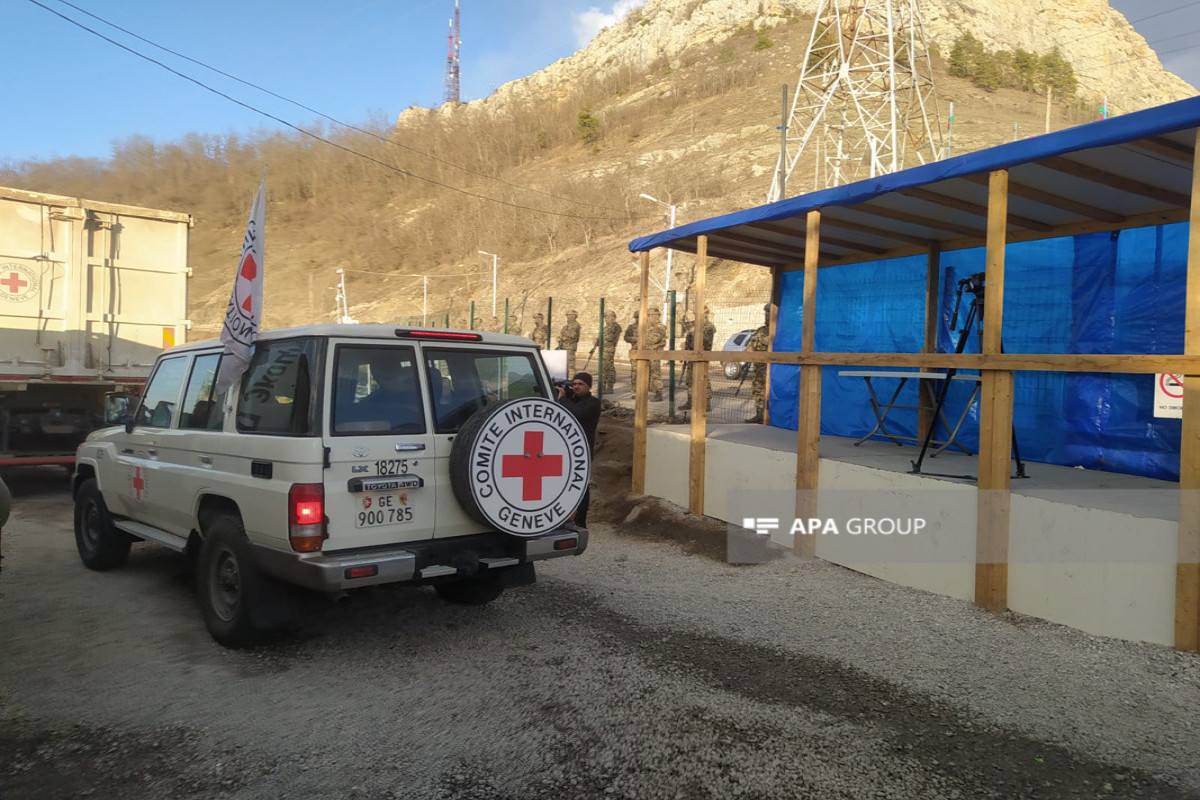 Vehicles belonging to ICRC unimpededly passed through Azerbaijan's Lachin-Khankandi road-UPDATED-1 