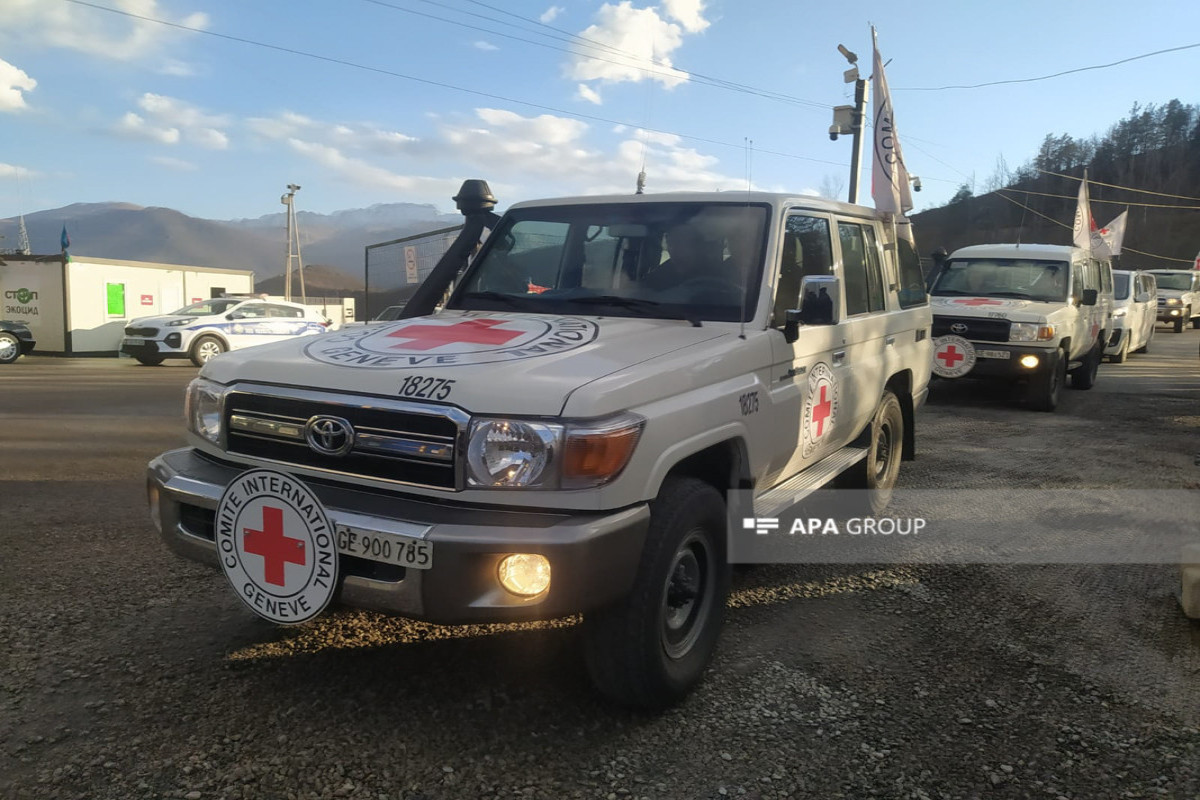 Vehicles belonging to ICRC unimpededly passed through Azerbaijan's Lachin-Khankandi road-UPDATED-1 