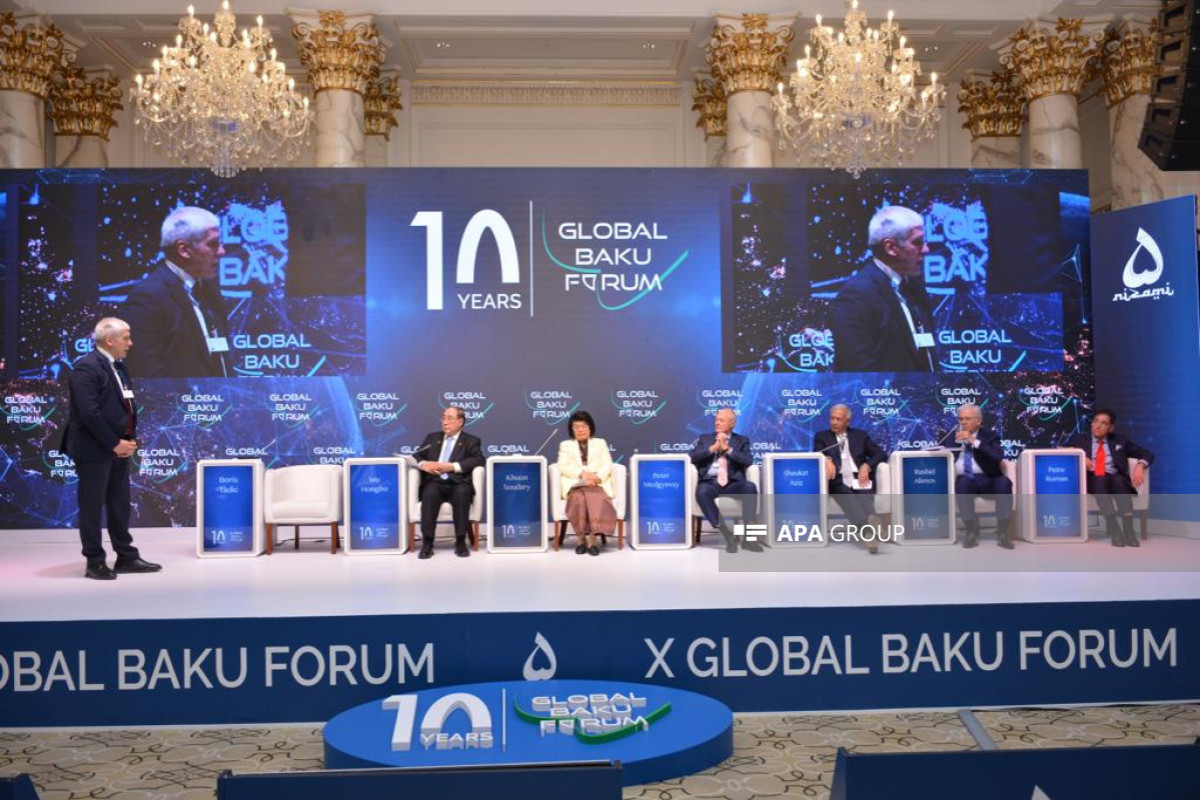 X Global Baku Forum discusses role of China in global development and security