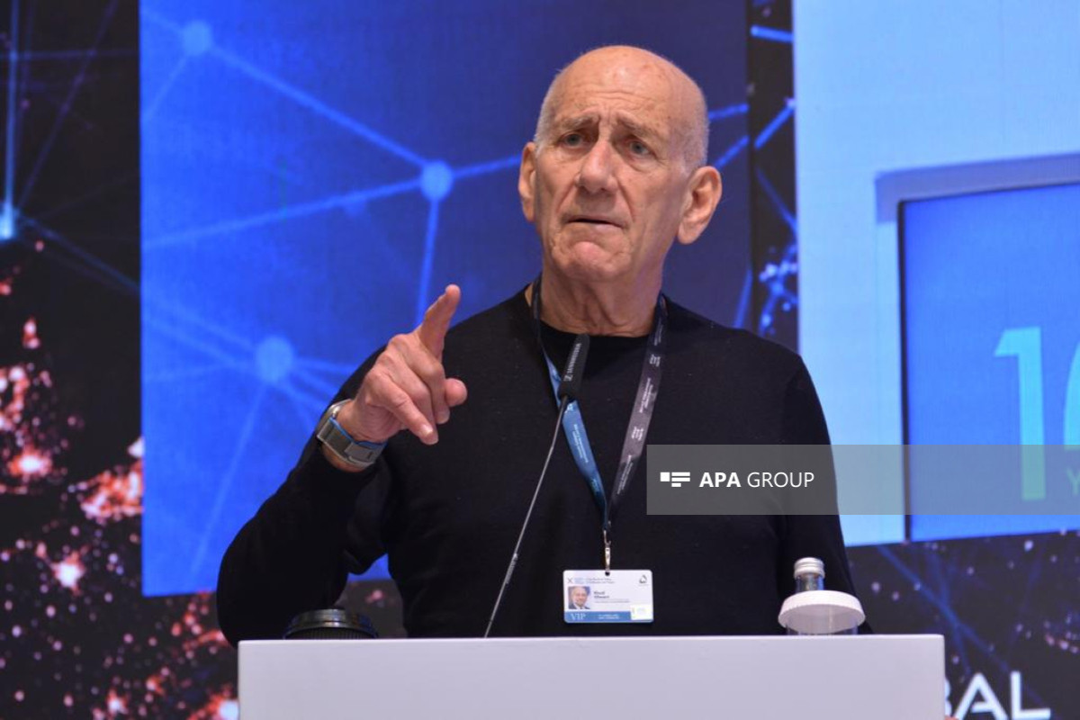 Former Israeli Prime Minister Ehud Olmert