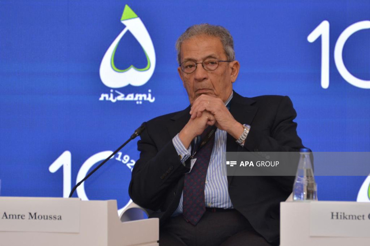 Amir Musa, former Secretary General of the Arab League