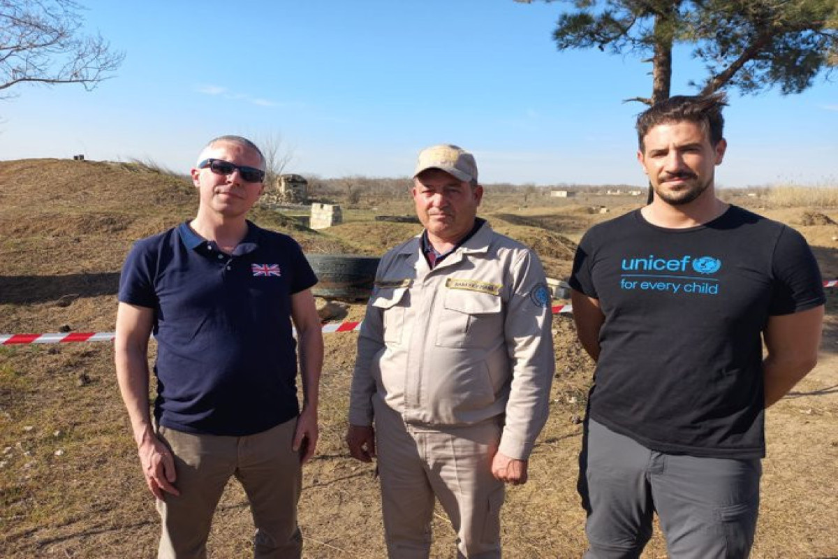 British ambassador: It is heartwarming that demining is carried out so quickly in returned territories