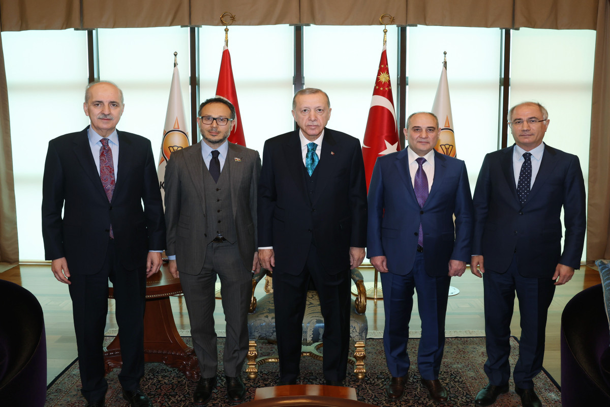 Turkish President Recep Tayyip Erdoga received NAP delegation