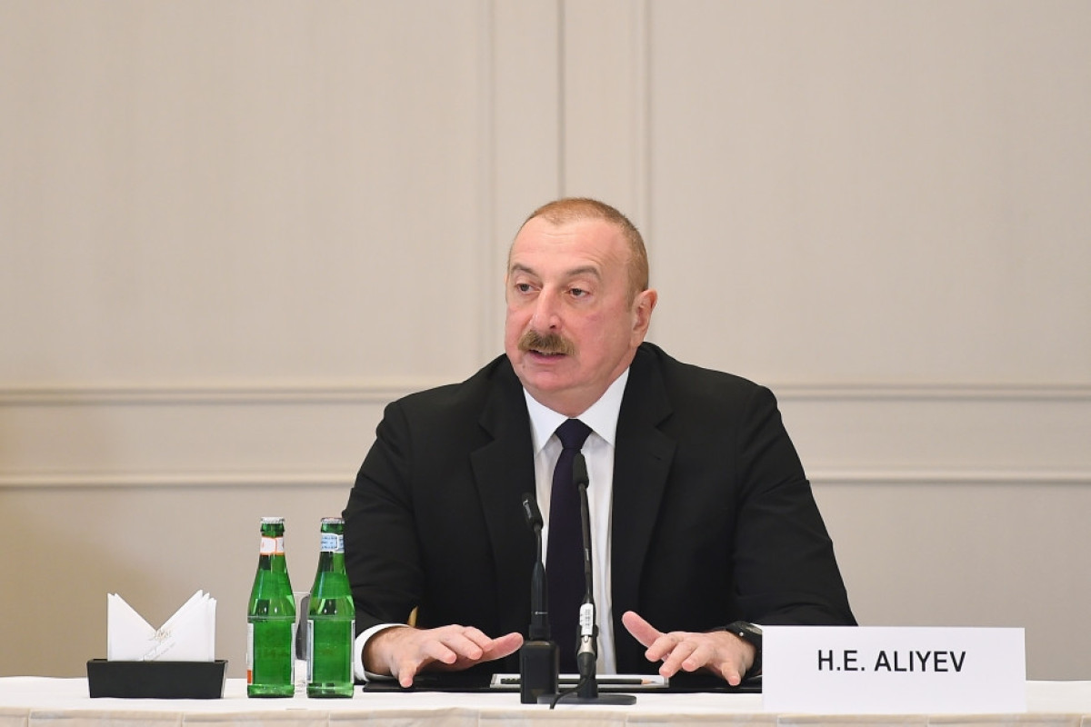 President of the Republic of Azerbaijan Ilham Aliyev