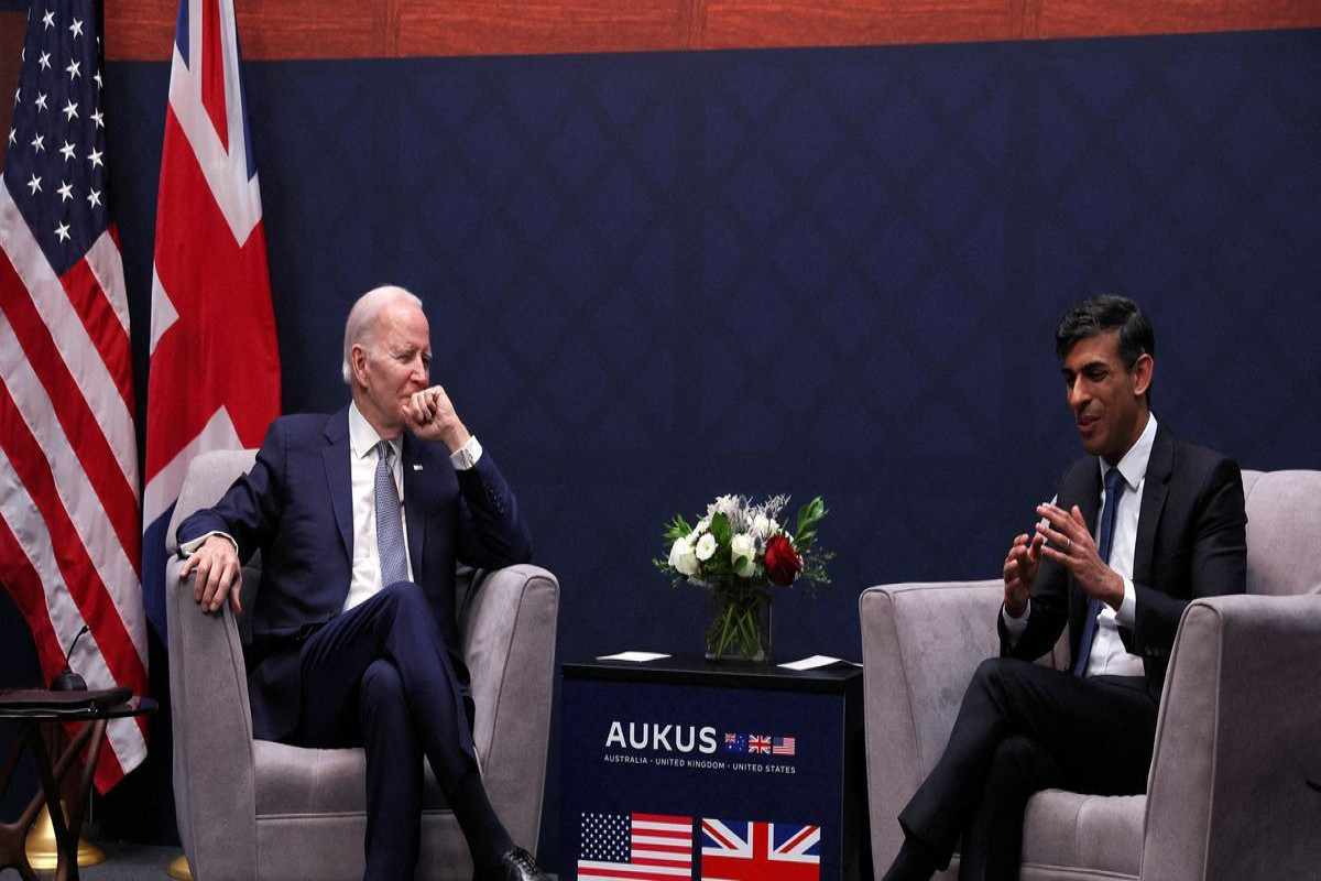 Rishi Sunak, Joe Biden