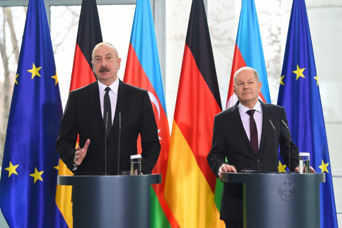 President of Azerbaijan, Chancellor of Germany held joint press conference-UPDATED 