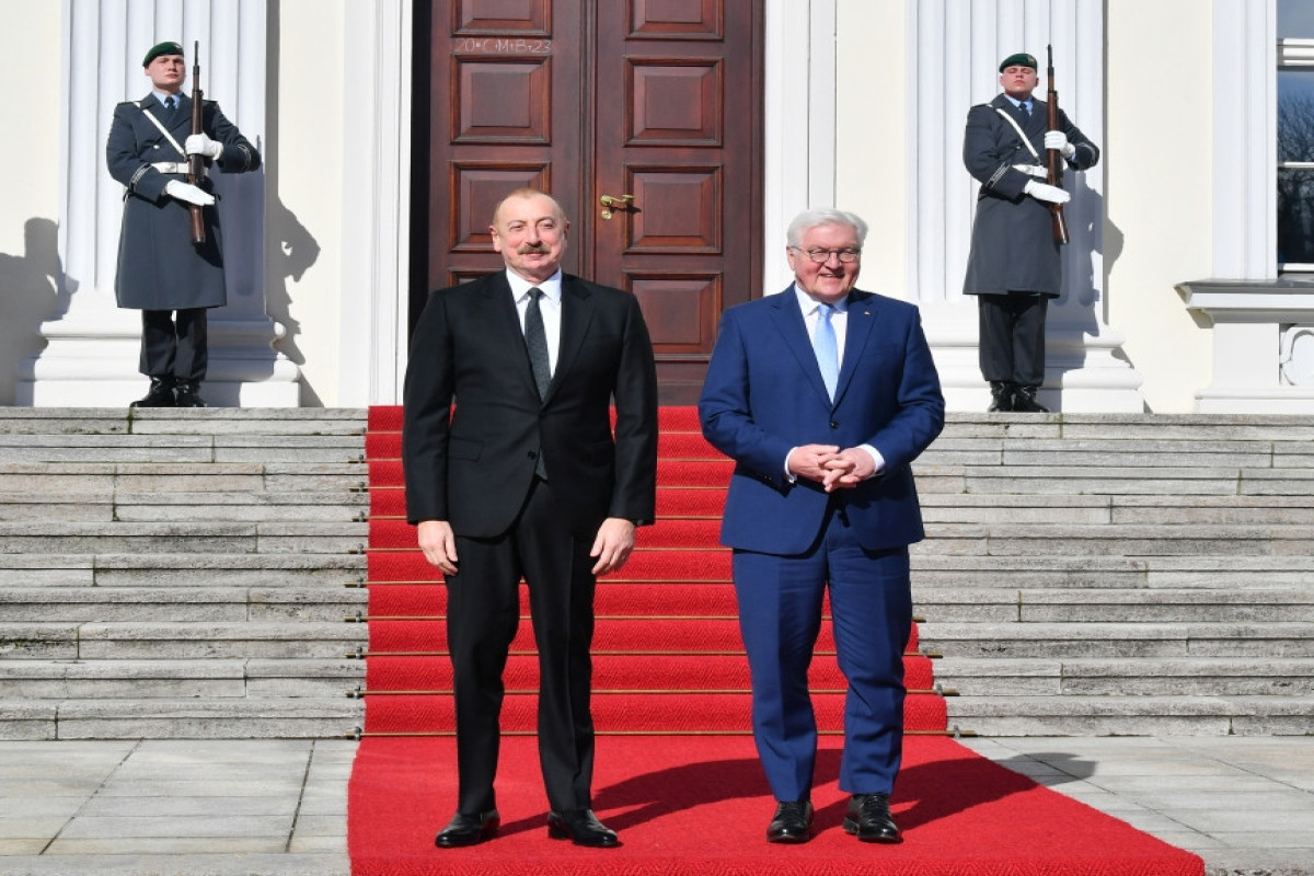 Ilham Aliyev, Frank-Walter Steinmeier