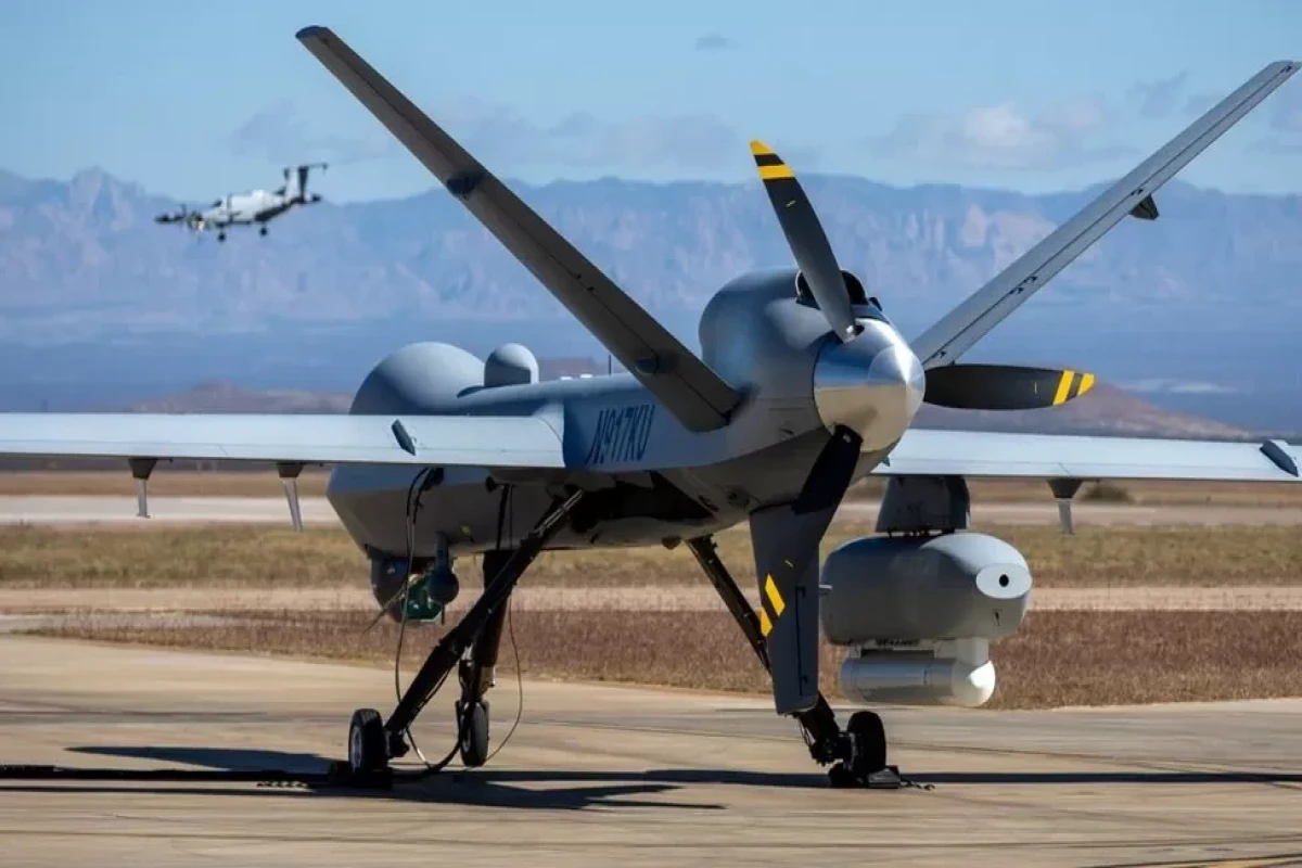Russian jet collides with US drone over Black Sea