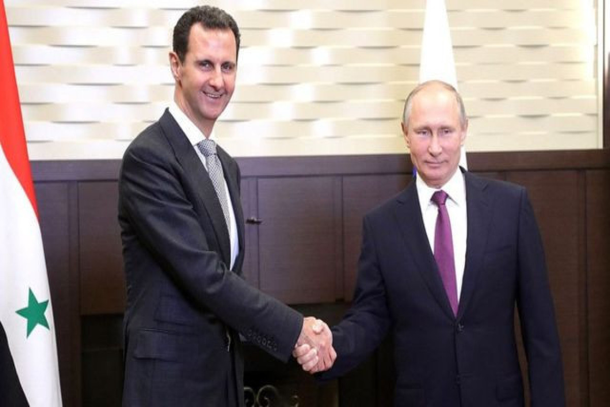 Bashar al-Assad, Vladimir Putin