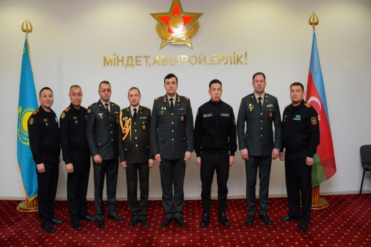 Azerbaijani servicemen visited Kazakhstan-PHOTO 