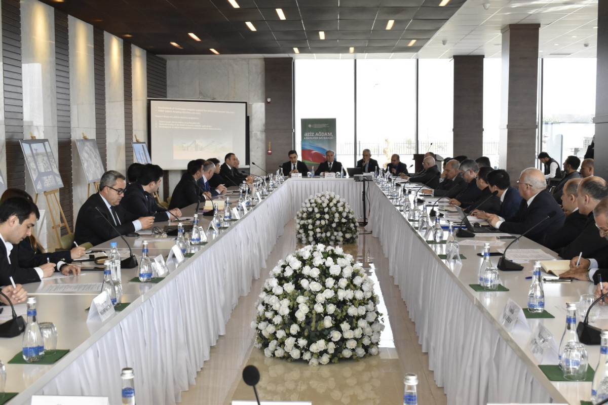 Construction and demolition wastes in Ağdam during occupation period to be recycled and used