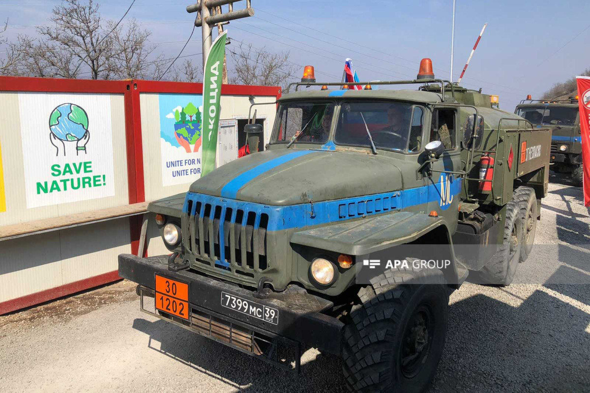 Convoy of RPC vehicles unimpededly passed through Azerbaijan's Lachin-Khankandi road
