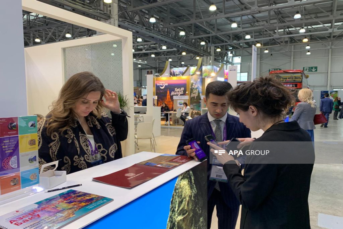 Azerbaijan's tourism opportunities promoted at the int'l exhibition in Russia  -PHOTO 