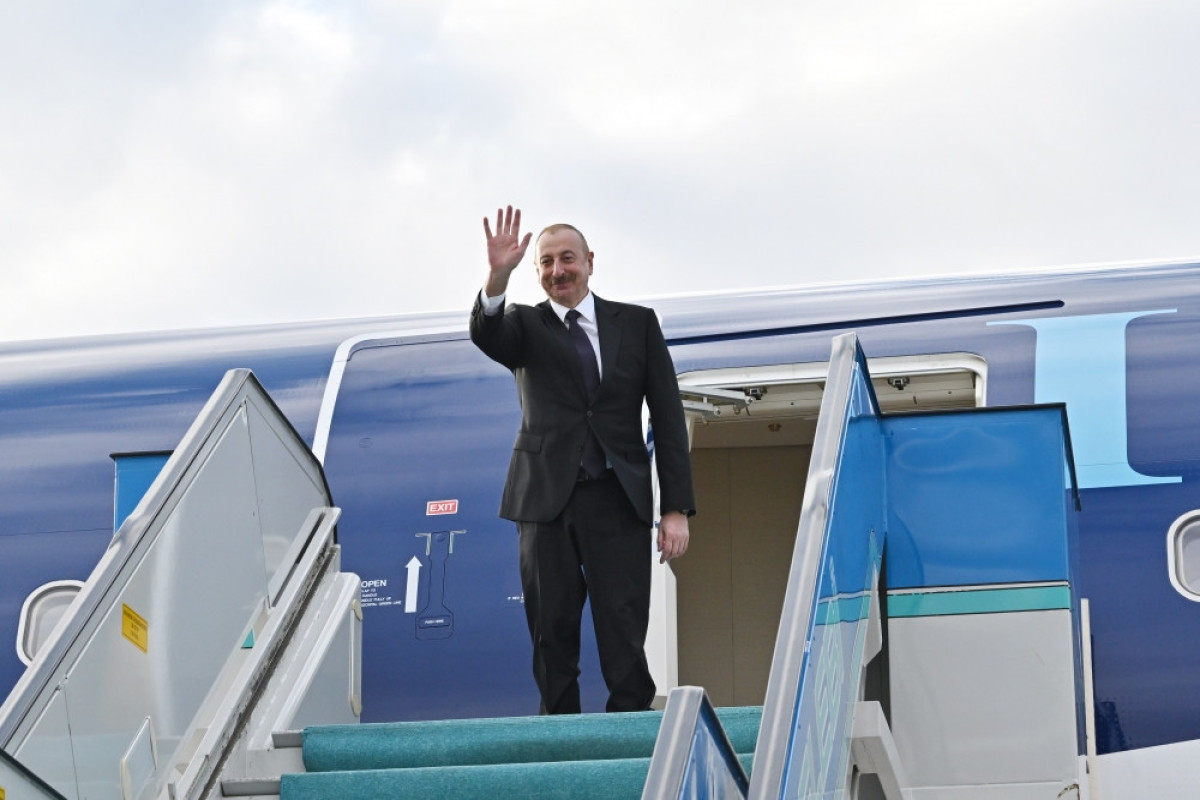 President Ilham Aliyev ended his visit to Türkiye