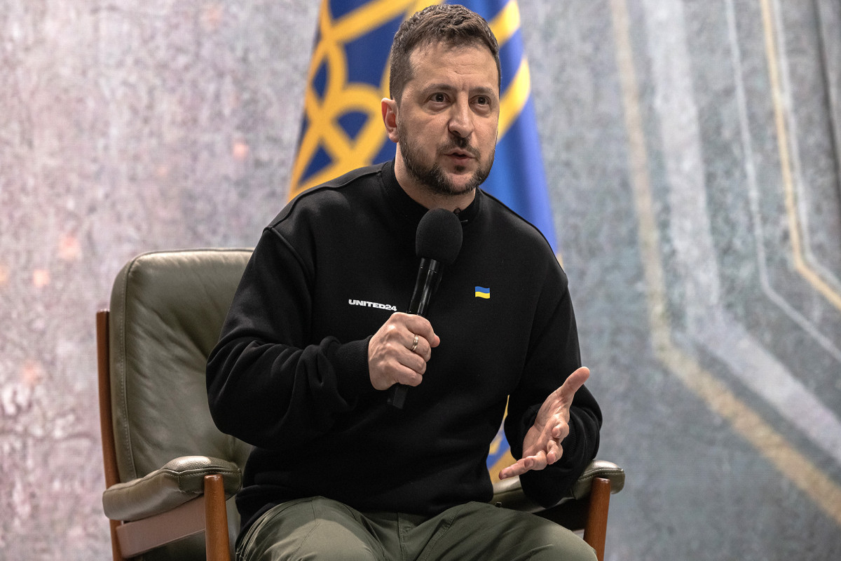 Volodymyr Zelensky, Ukrainian President