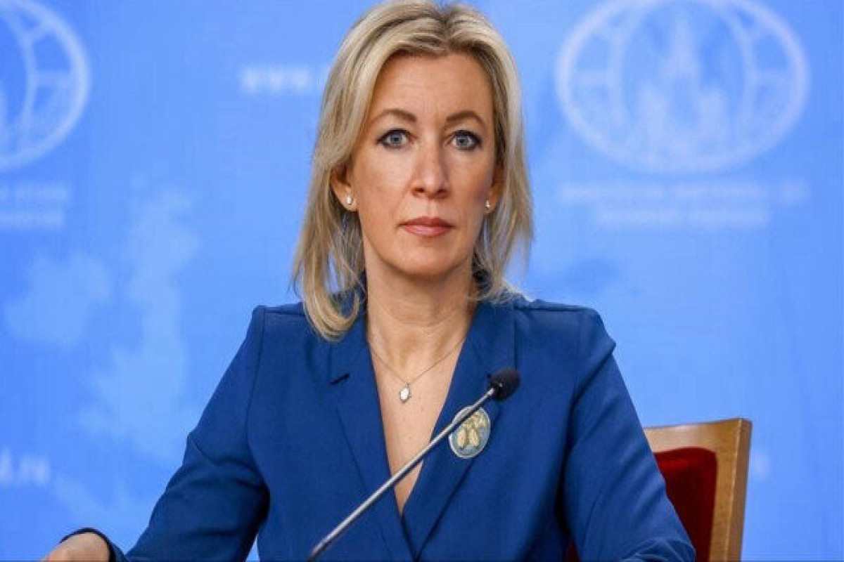 Maria Zakharova, official representative of the Russian Foreign Ministry