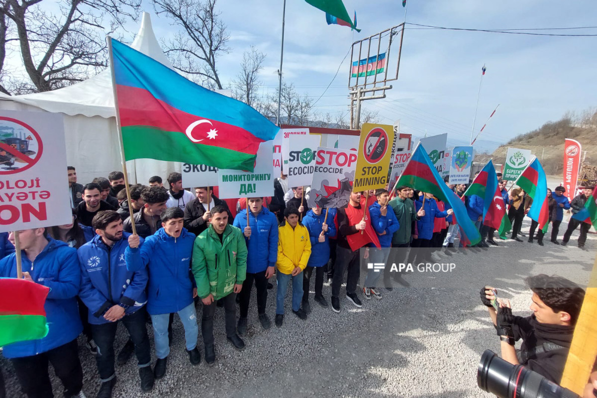 Participants of protests on Lachin- Khankandi road appeal to world community