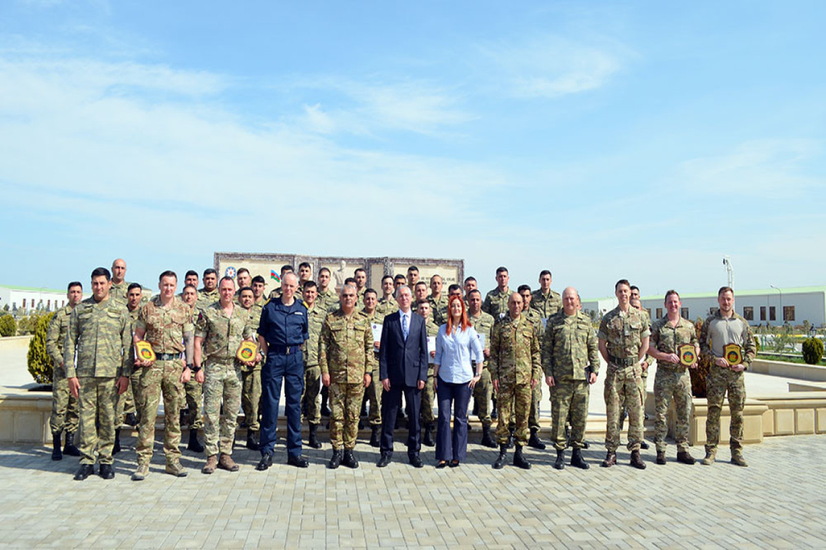 "Multinational Peace Support Operations Course" held in Baku has ended-PHOTO 