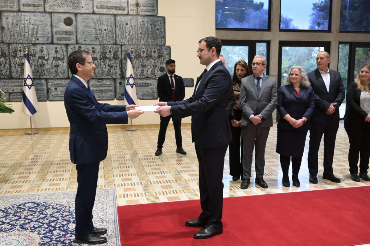 Israel's President congratulates Azerbaijani President Ilham Aliyev