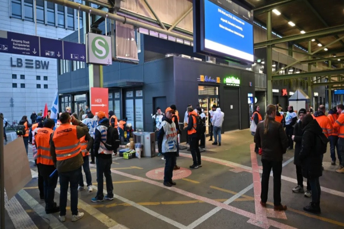 Largest strike in decades leaves Germany at a standstill